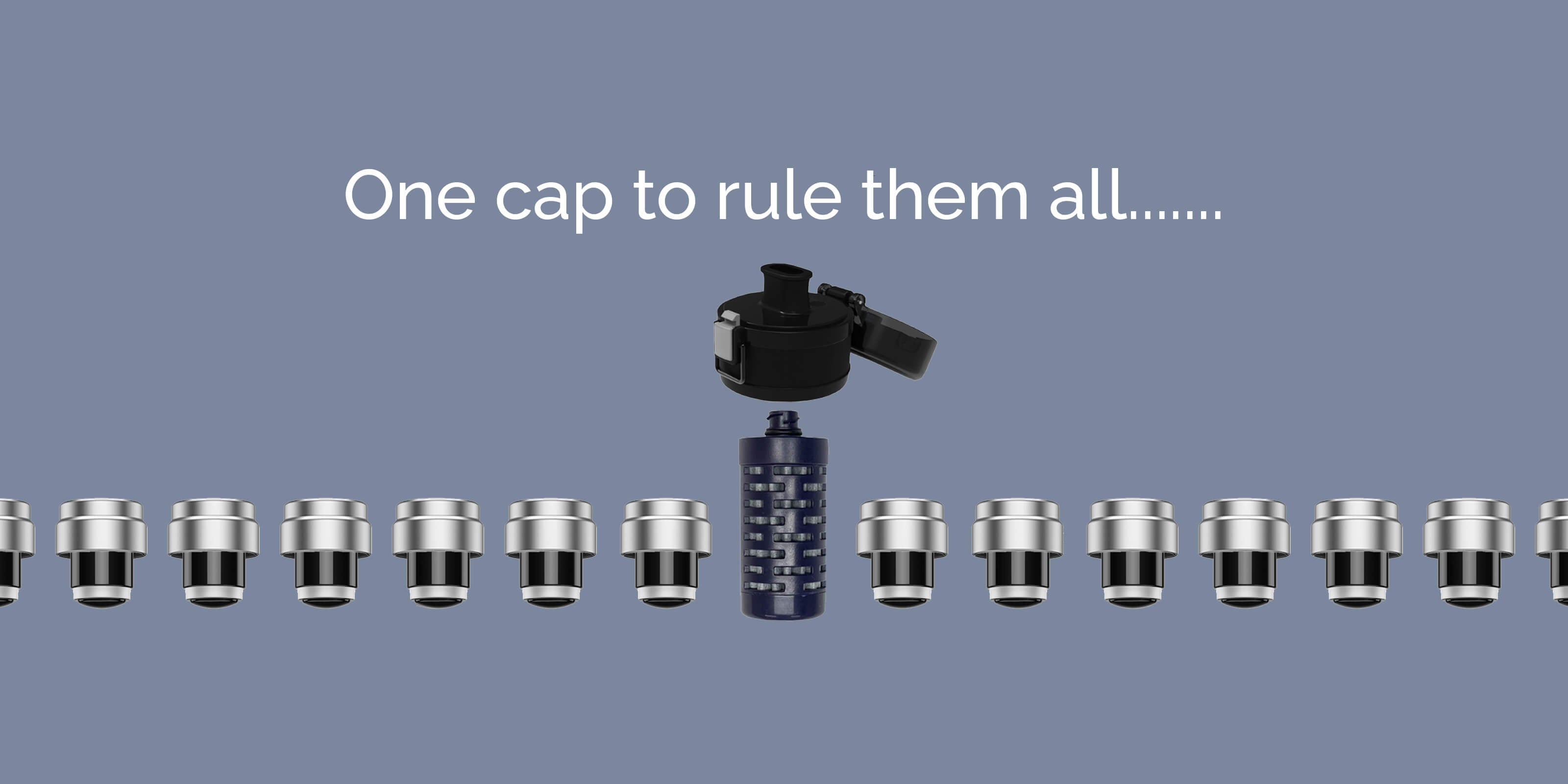 Accessories collection. One cap to rule them all.