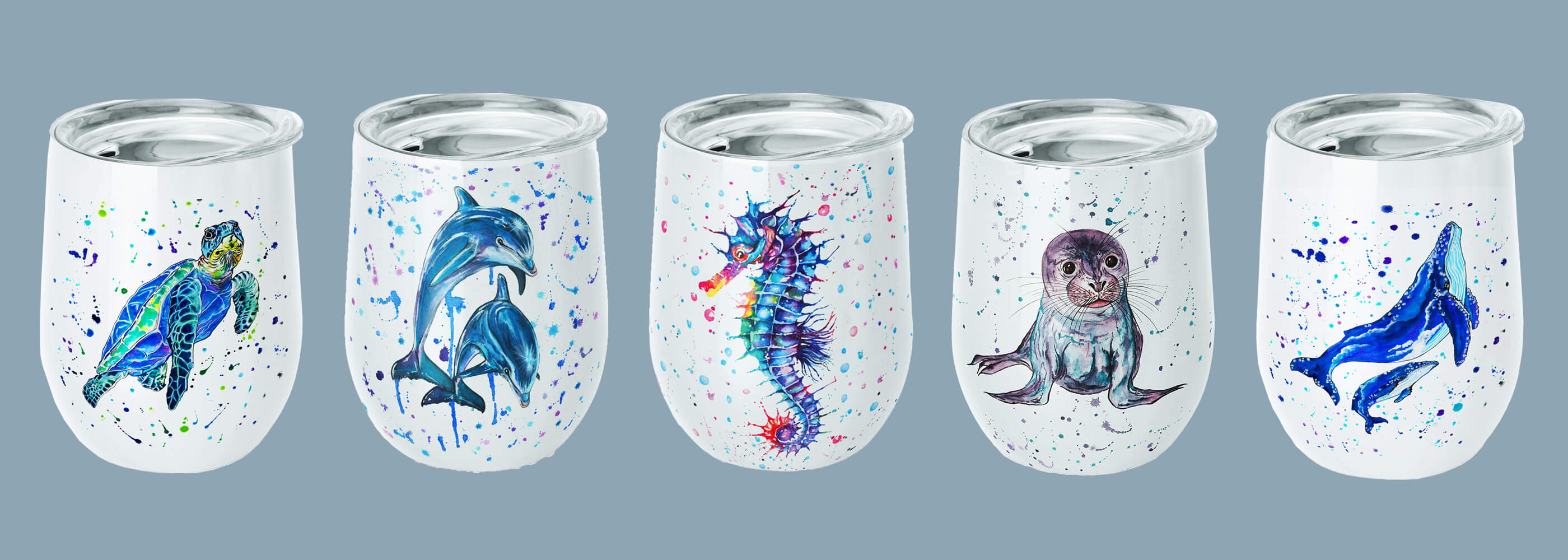 Sealife tumbler collection