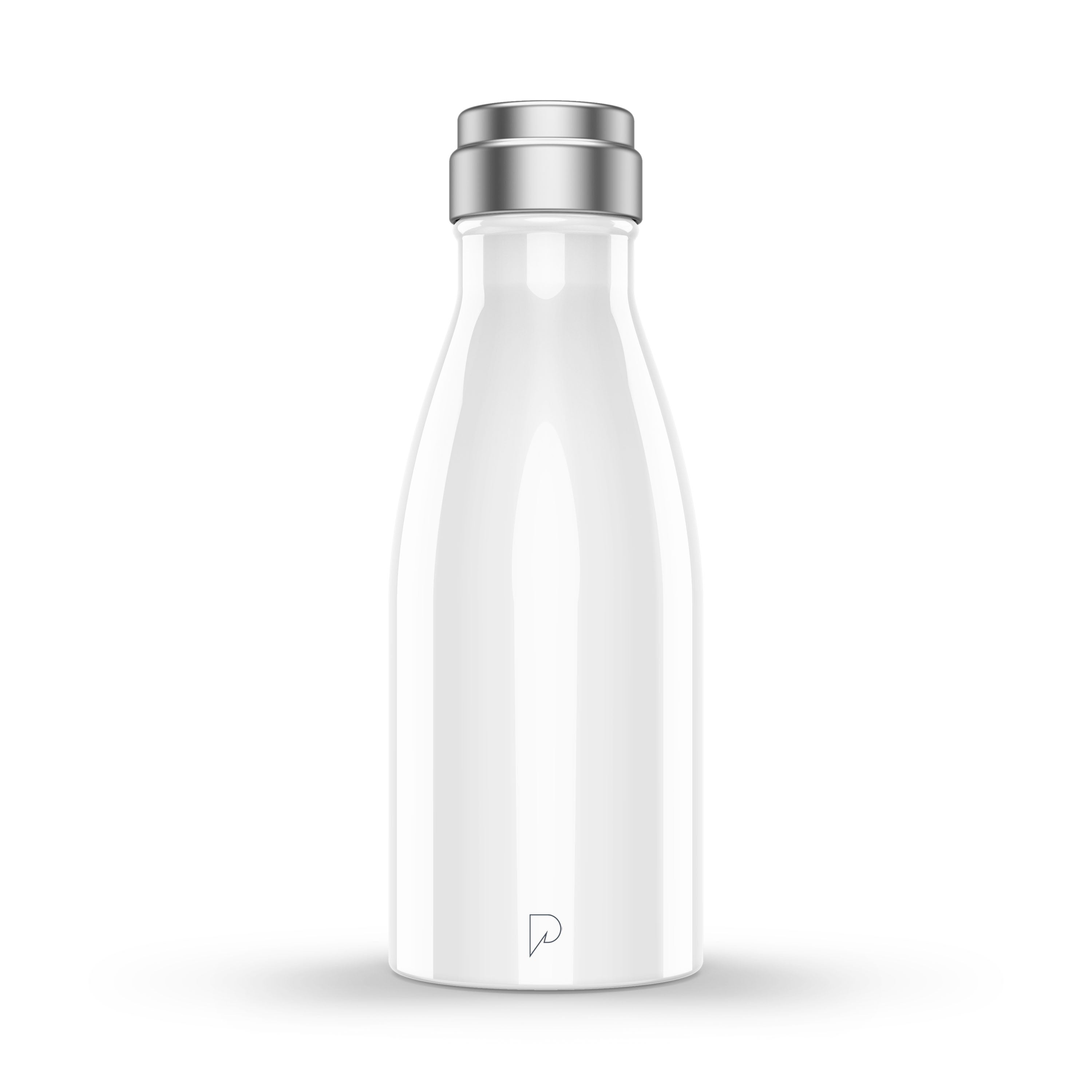 Classic White Stainless Steel Bottle