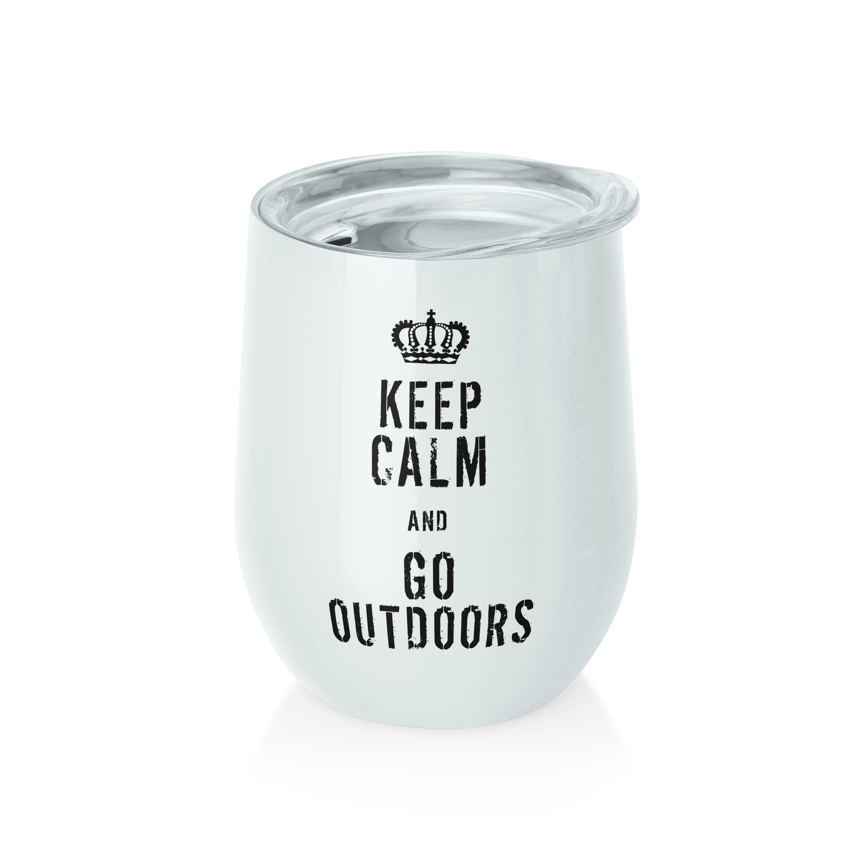 Keep Calm and Go Outdoors - PURE Tumbler
