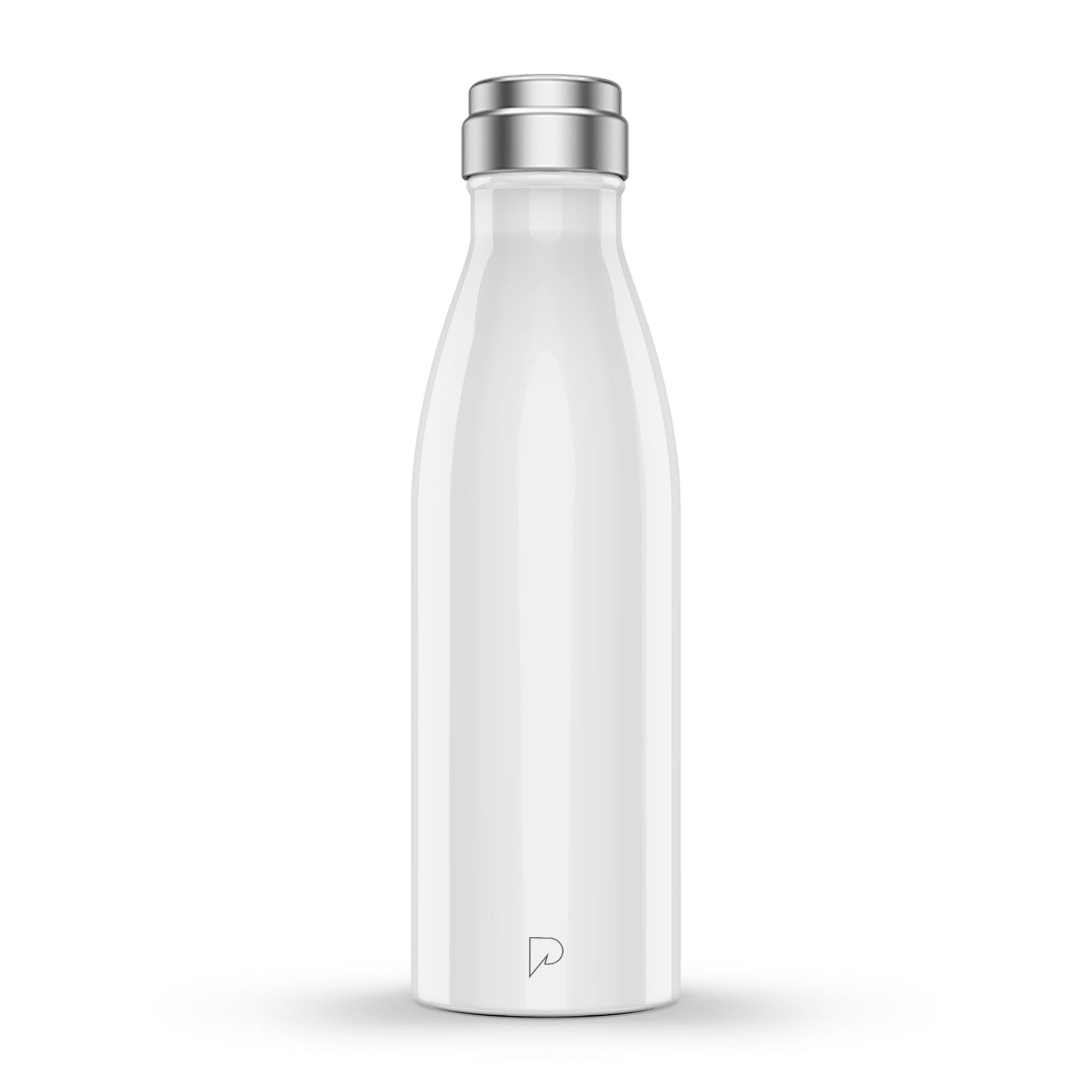 Classic White Stainless Steel Bottle