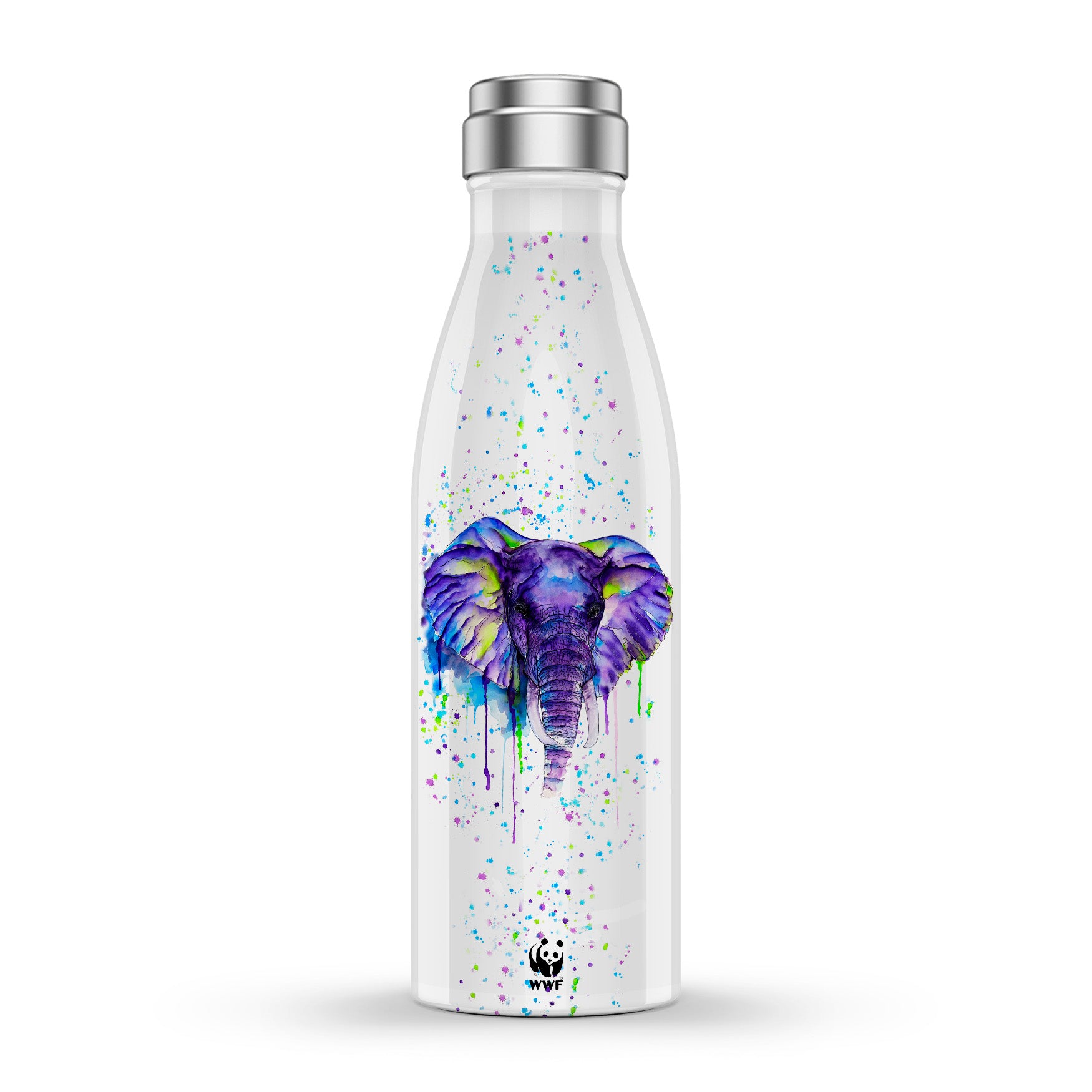 WWF Elephant Stainless Steel Reusable Bottle