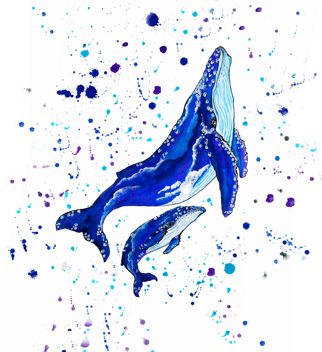 WWF Humpback Whale and Baby - PURE Tumbler
