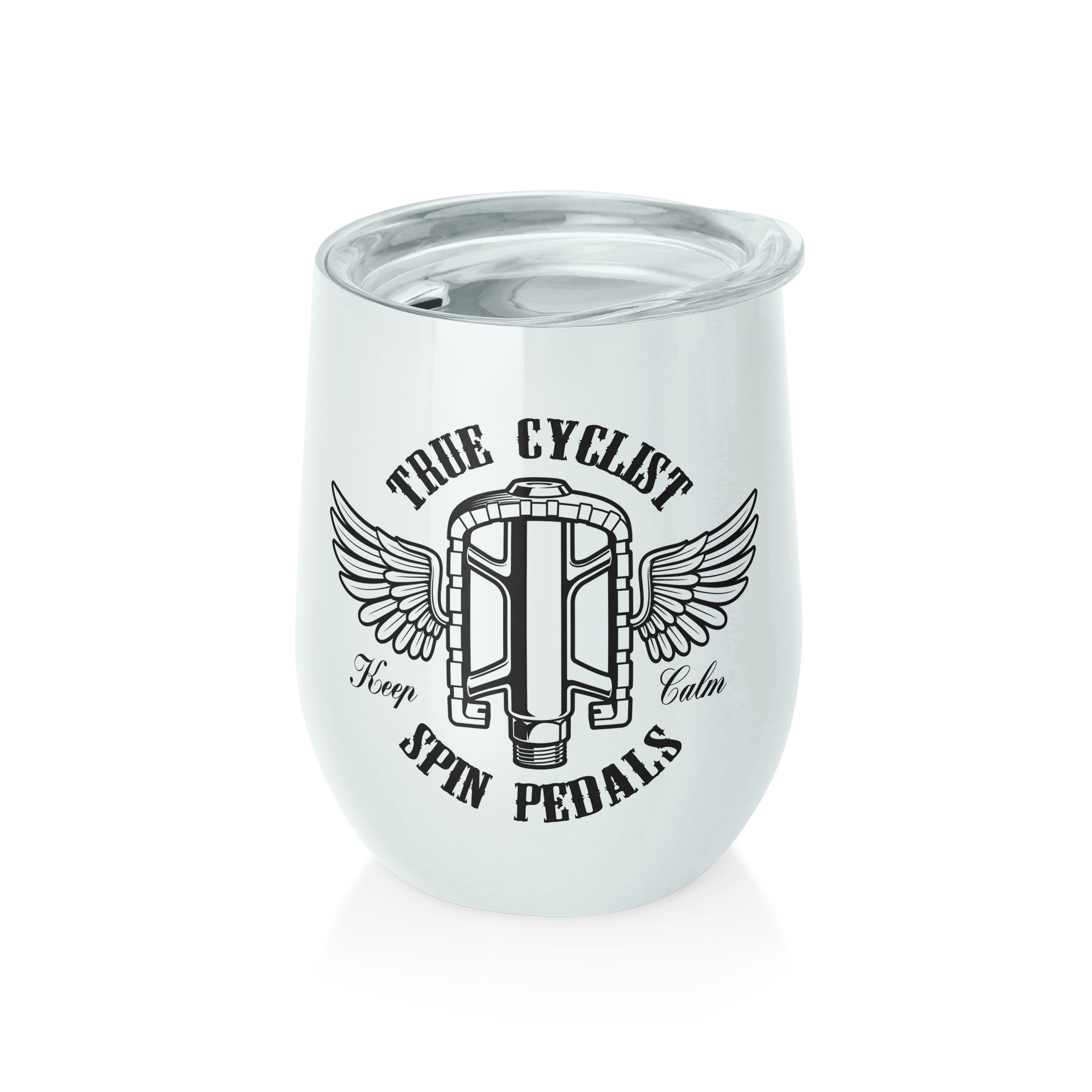 True Cyclists Spin Pedals - PURE Tumbler