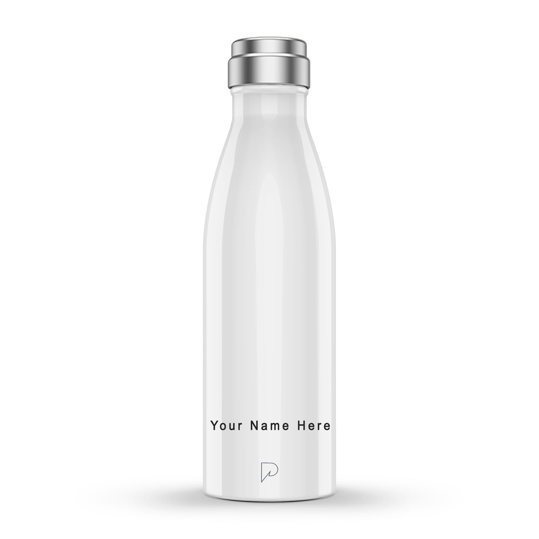 Classic White Stainless Steel Bottle